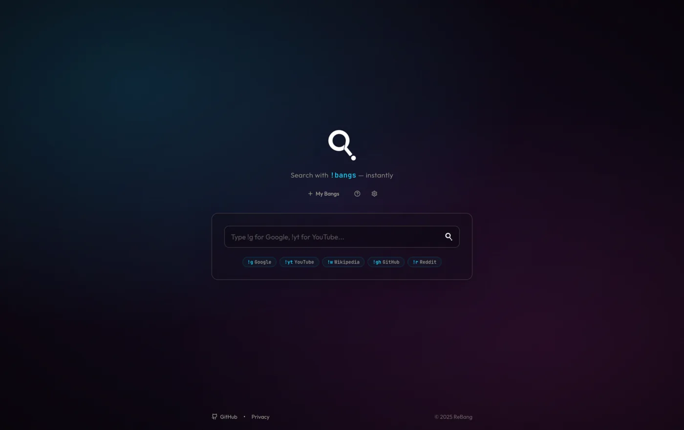 Rebang screenshot